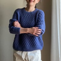 日本語文章パターン付キット Jenny Sweater Cardiff Cashmere Classic version