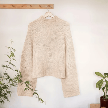 日本語文章パターン付キット Iben Sweater
