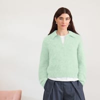 日本語文章パターン付キット Aria Sweater