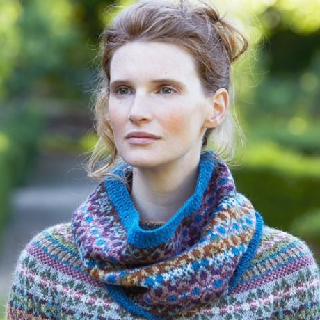 条件付翻訳編図キット Veronica Cowl from Gentle