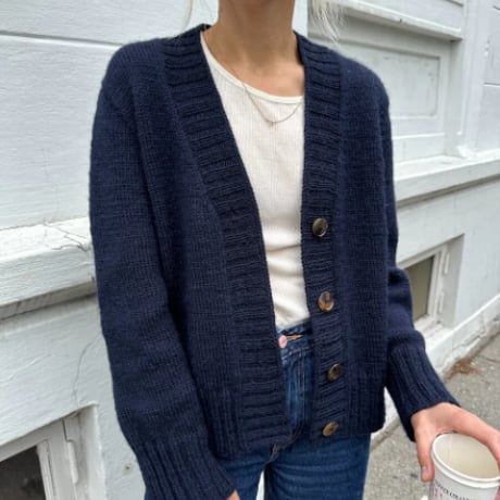日本語文章パターン付キット Eva Cardigan