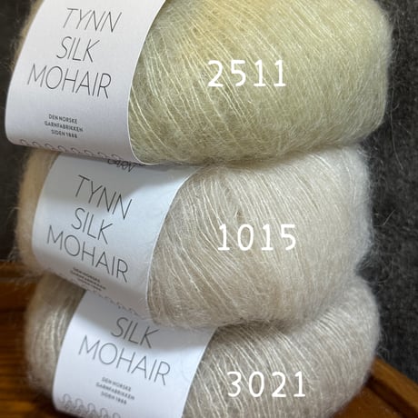 日本語文章パターン付キット Poppy Tee Tynn Silk Mohair version