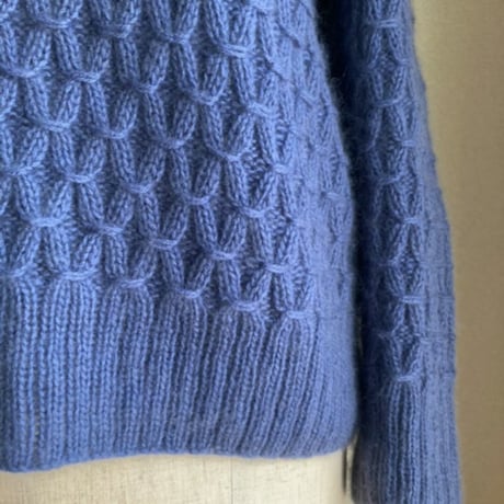 日本語文章パターン付キット Jenny Sweater Cardiff Cashmere Classic version