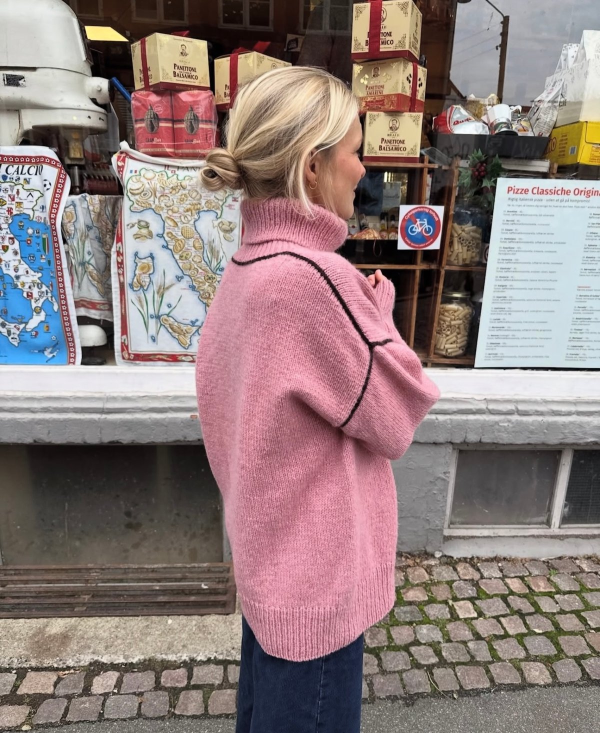 日本語文章パターン付キット Linea Sweater | K2tog Yarn and Ha