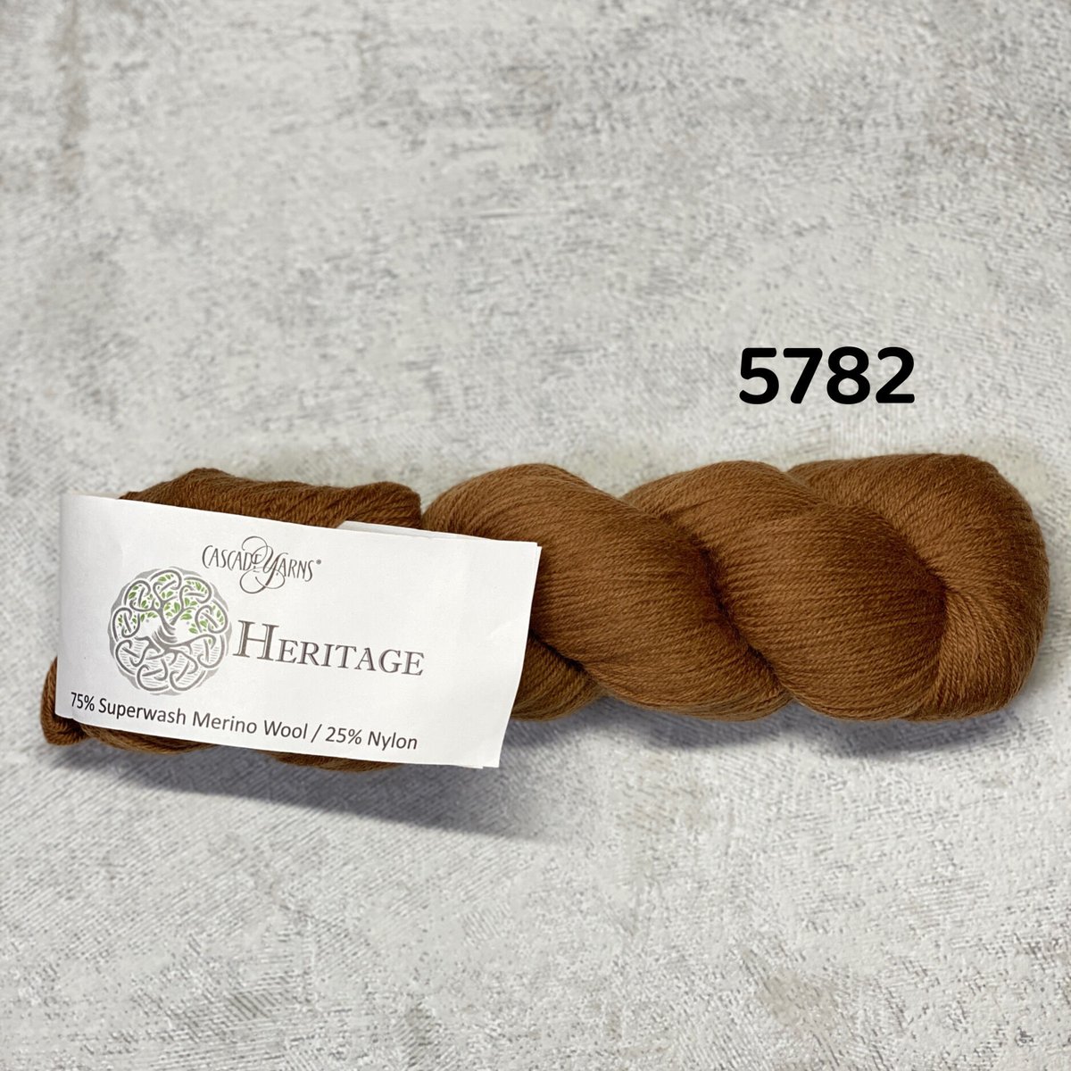 Cascade] Heritage - 5782(Cafe Caramel) | K2tog...