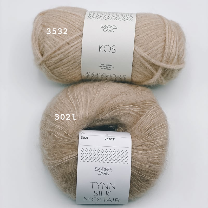 翻訳編図付キット Cloud Sweater | K2tog Yarn and Handmade 翻訳編図付キット Cloud Sweater | K2tog Yarn and Handmade
