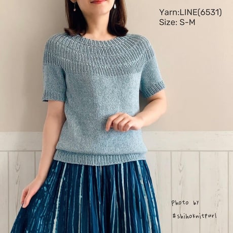 日本語文章パターン付キット Anker's Summer Shirt