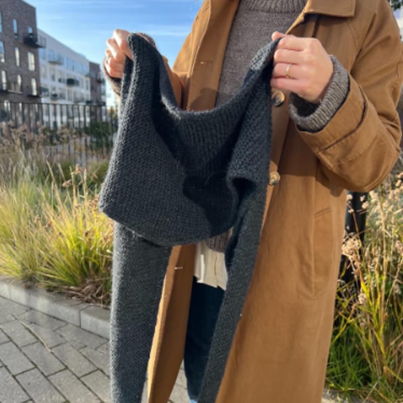 日本語文章パターン付キット Sophie Shawl | K2tog Yarn and Han
