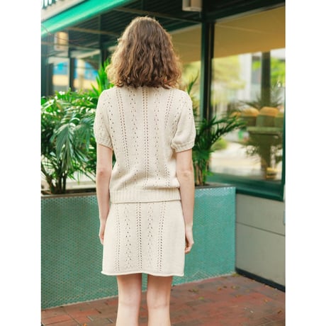 日本語文章パターン付キット Cornelia Tee from 2404 Summer knit