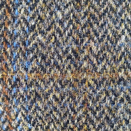[K2tog] original pouch (Harris Tweed 4)