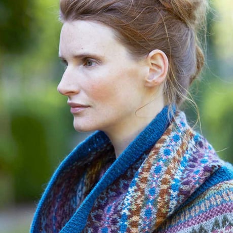 条件付翻訳編図キット Veronica Cowl from Gentle
