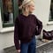 日本語文章パターン付キット Hannah Sweater V-neck