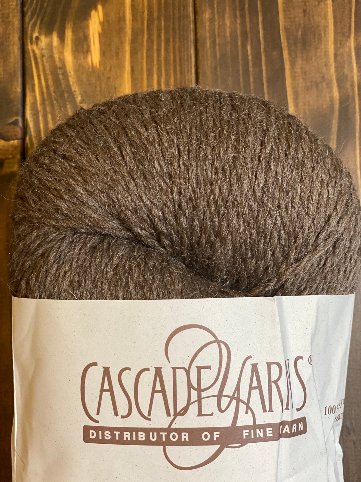 Cascade] Ecological Wool - 8087(Chocolate) | K