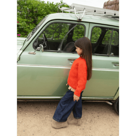 [Sandnes] Tiro Sweater Junior 06 from 2506 Soft Knits for Kids
