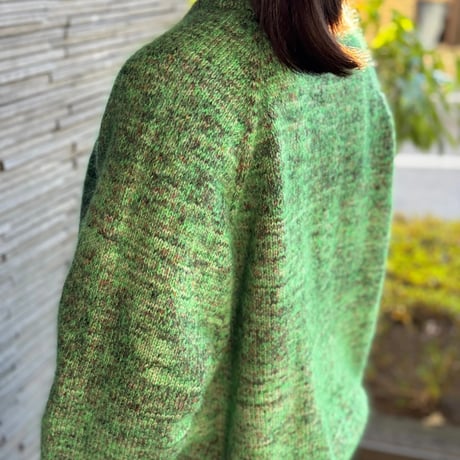 日本語文章パターン付キット Monday Sweater Heritage6 Hand Paints version