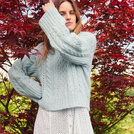 日本語文章パターン付キット Cornelia Sweater from 2409 DIY