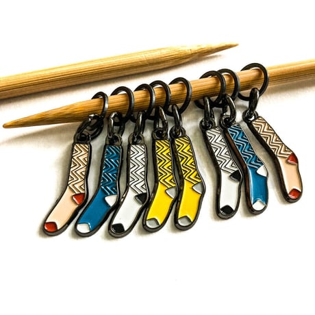 [FireflyNotes] Stitch Marker Sack of Socks