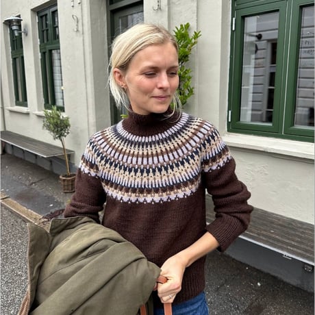 日本語文章パターン付キット Celeste Sweater