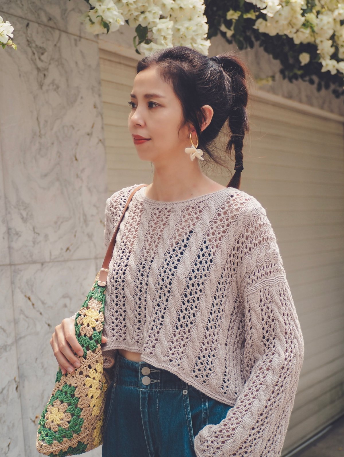 新品タグ付き STORY表紙掲載　ギャルリーヴィー HAND KNIT TOMORROWLAND - 新品タグ付き STORY表紙掲載 ギャルリーヴィー HAND