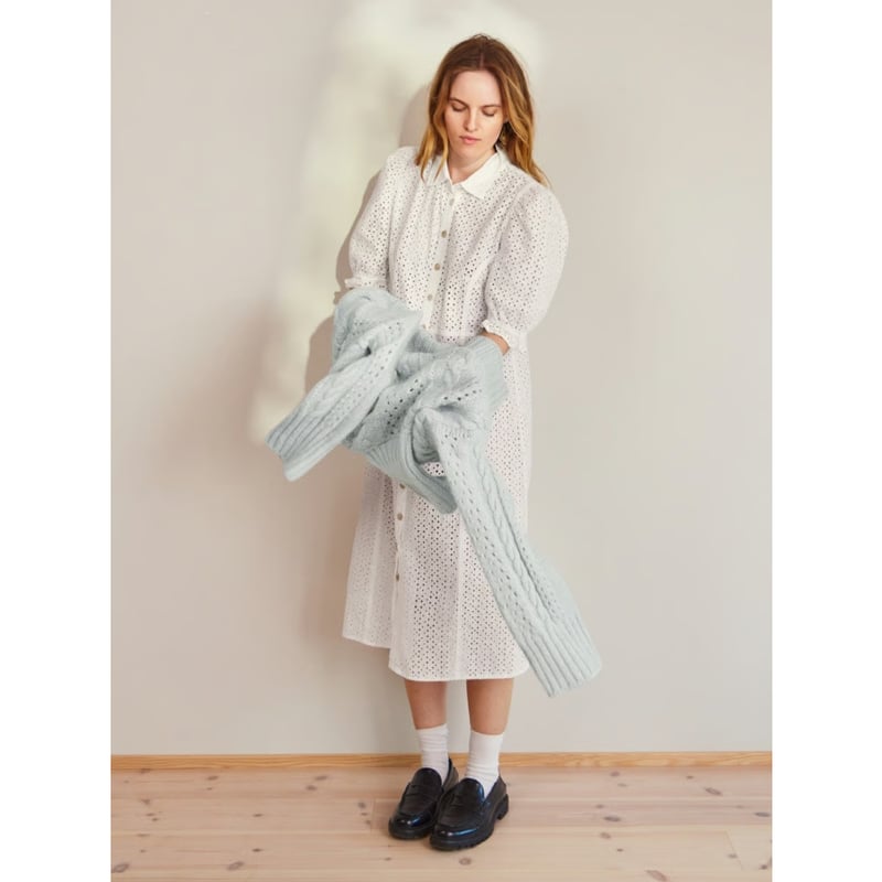 日本語文章パターン付キット Cornelia Sweater from 2409 DIY |