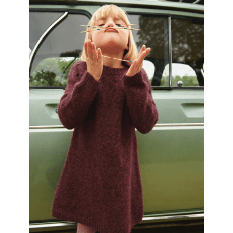 [Sandnes] Sweet Pea Dress Junior from 2506 Soft Knits for Kids