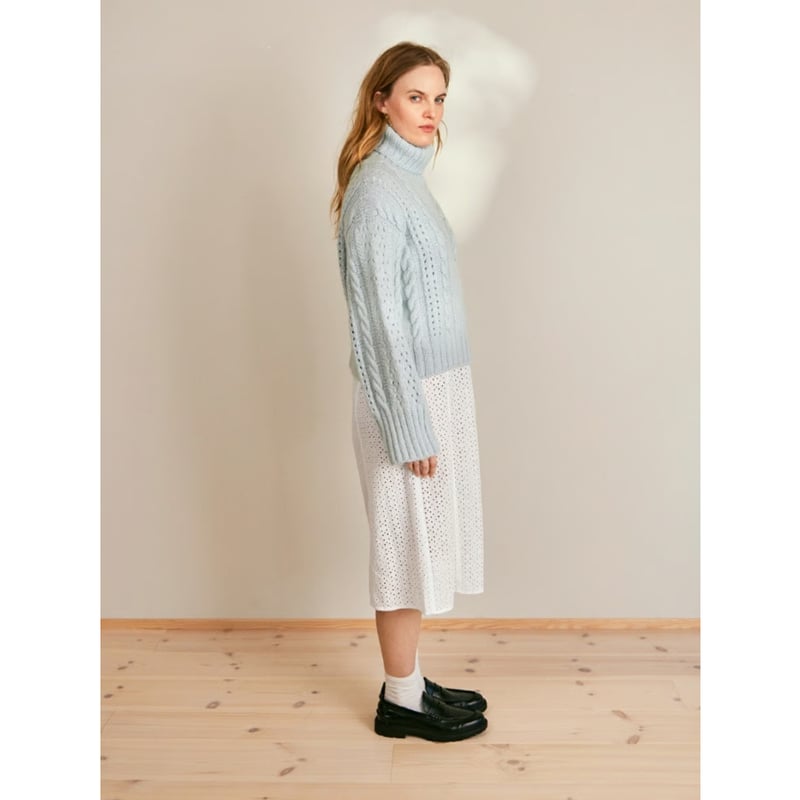 日本語文章パターン付キット Cornelia Sweater from 2409 DIY |