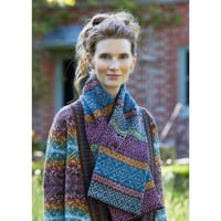 条件付翻訳編図キット Poppy Scarf from Gentle