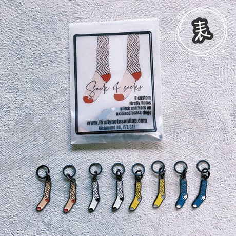 [FireflyNotes] Stitch Marker Sack of Socks