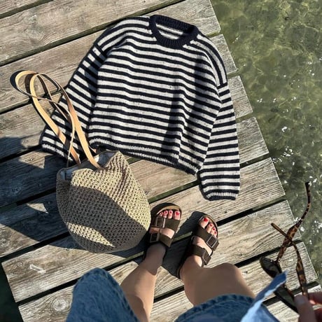 日本語文章パターン付キット Olga Sweater