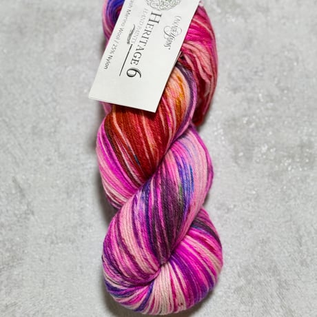 [Cascade] Heritage6 Hand Paints 613 (Tropical Blooms)