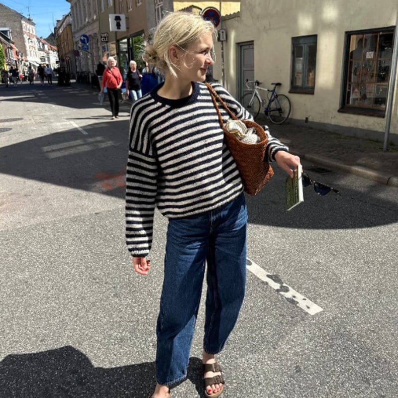 翻訳編図付キット Olga Sweater | K2tog Yarn and Handmade