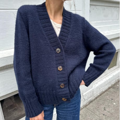 日本語文章パターン付キット Eva Cardigan