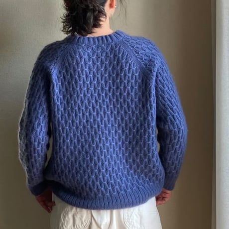 日本語文章パターン付キット Jenny Sweater Cardiff Cashmere Classic version