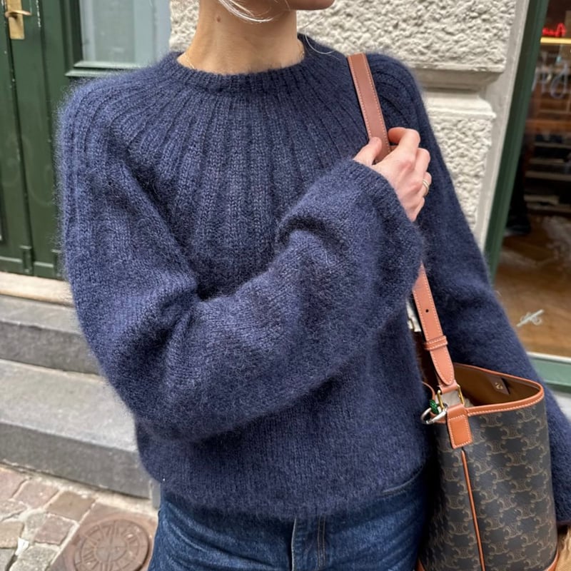 日本語文章パターン付キット Sunday Sweater Mohair Edition | K