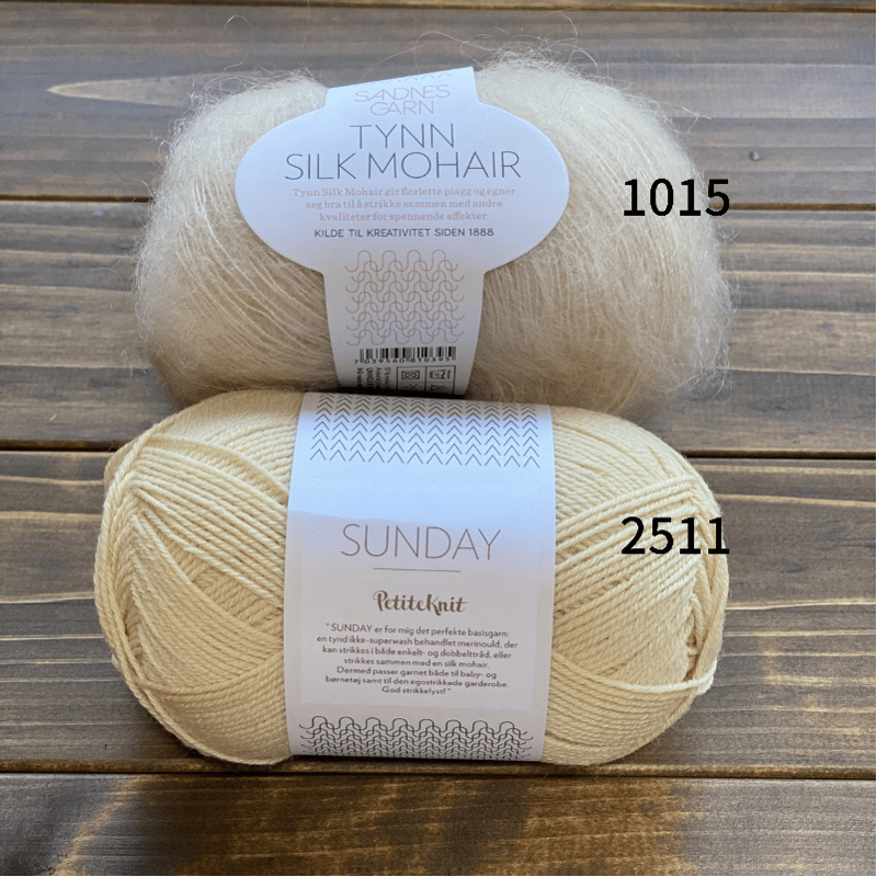 翻訳編図付キット Balloon Sweater | K2tog Yarn and Handmade