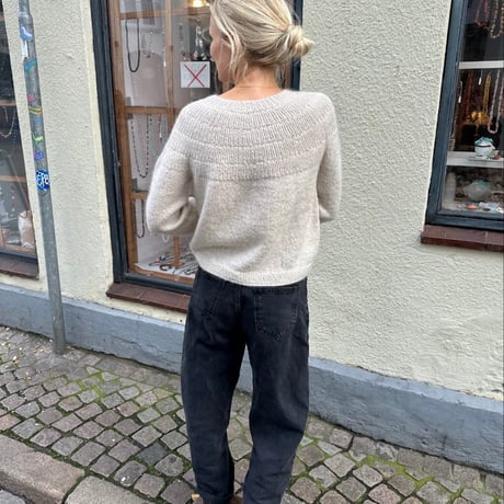 日本語文章パターン付キット Anker's Sweater - My Size Tynn Peer Gynt & Tynn Silk Mohair version