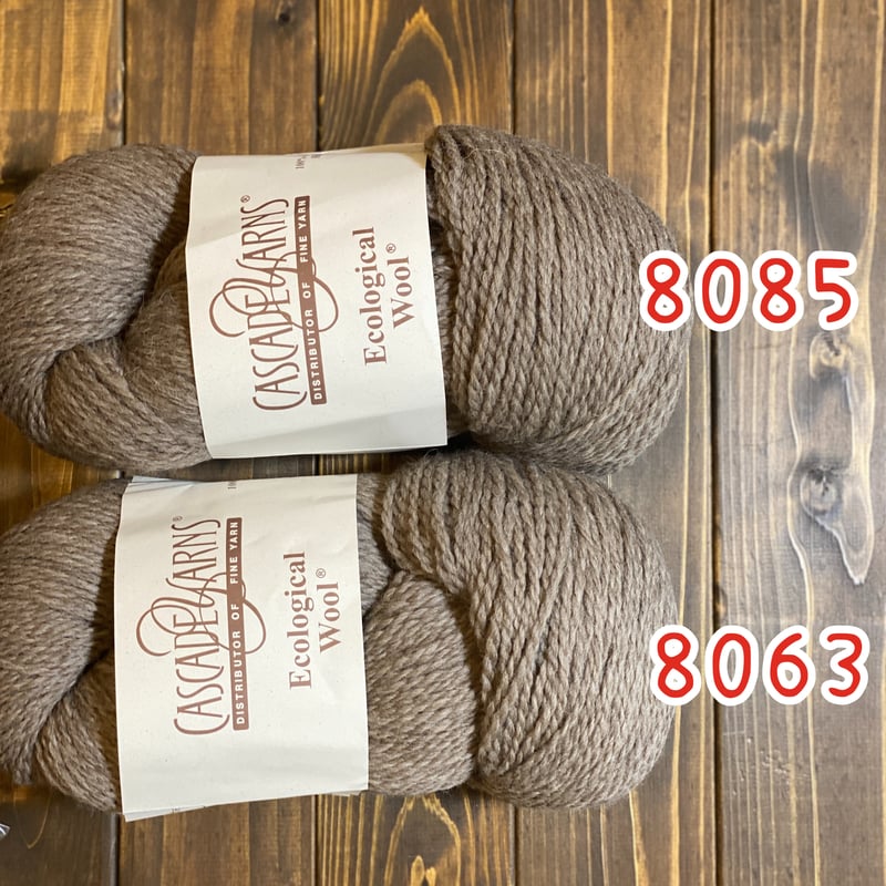 Cascade] Ecological Wool - 8085(Mocha) | K2tog