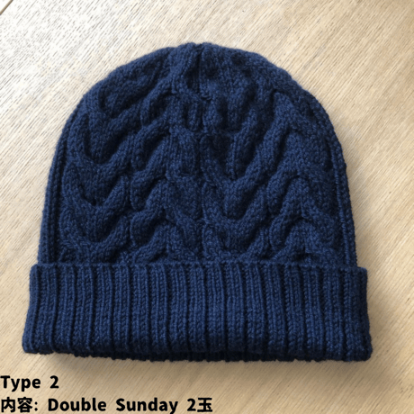 [K2tog] K23-018 Weekend Hat