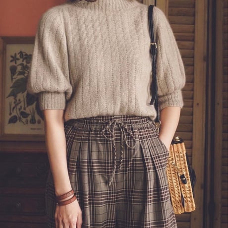 日本語文章パターン付キット Una Sweater