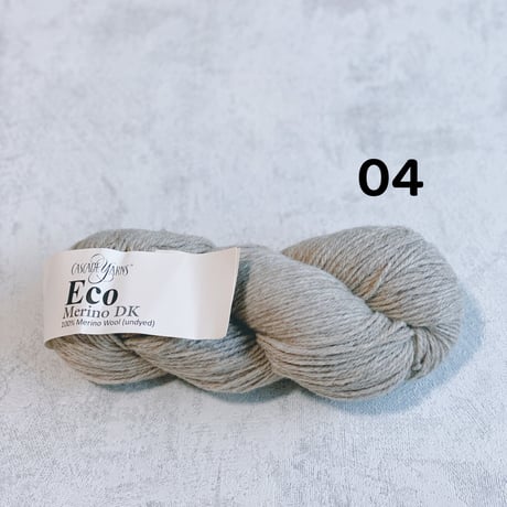 [Cascade] Eco Merino DK 04 Doeskin