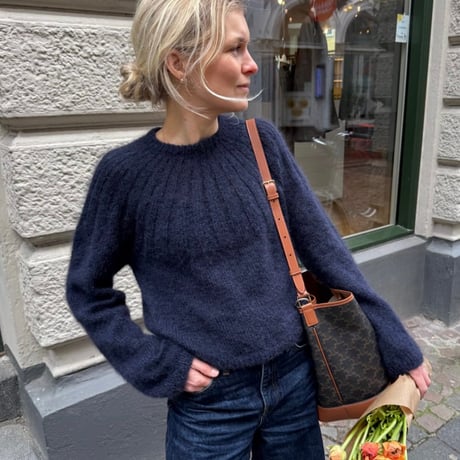 日本語文章パターン付キット Sunday Sweater Mohair Edition