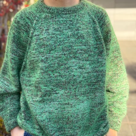 日本語文章パターン付キット Monday Sweater Heritage6 Hand Paints version