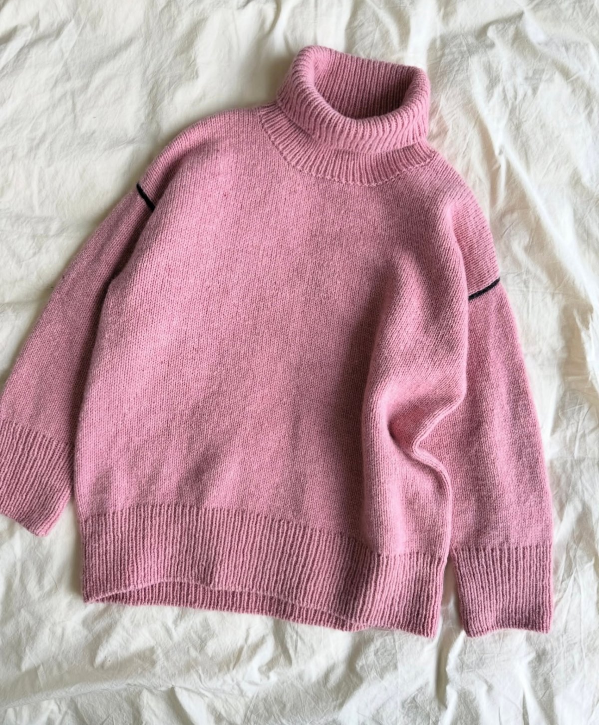 日本語文章パターン付キット Linea Sweater | K2tog Yarn and Ha