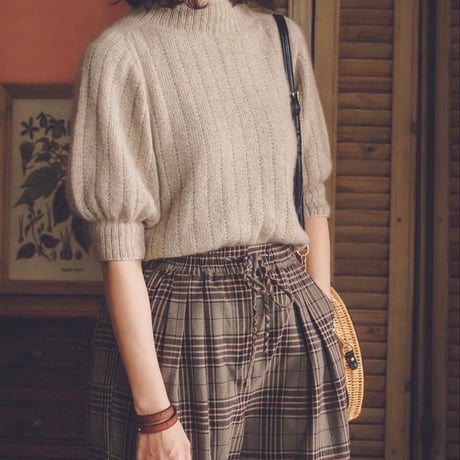 日本語文章パターン付キット Una Sweater