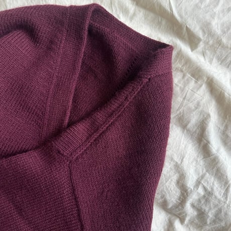 日本語文章パターン付キット Scarlet Cardigan