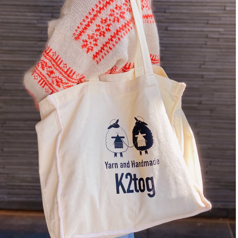 K2tog] Original トートバッグ | K2tog Yarn and Handmade