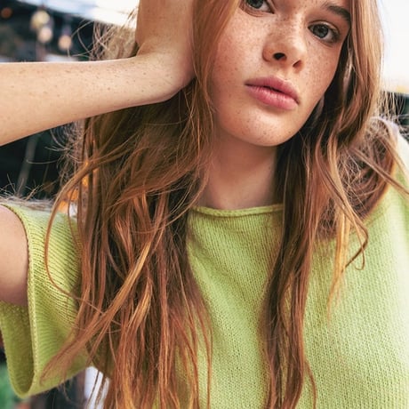 翻訳編図付キット Milly Top from 2504 Summer Knit
