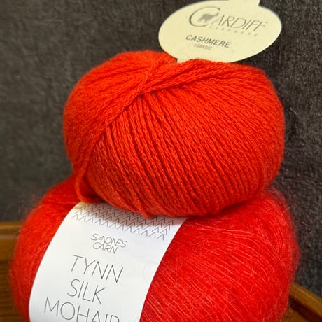 日本語文章パターン付キット Poppy Tee Tynn Silk Mohair version