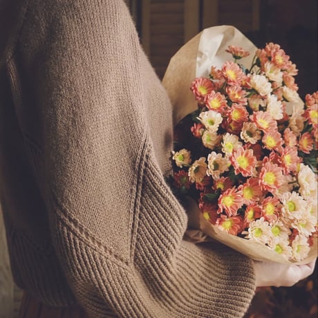 日本語文章パターン付キット Afra Sweater