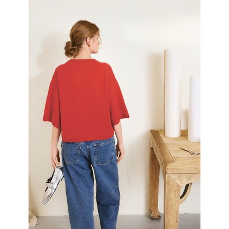 英文パターン付キット Lia Cardigan from 2502 DIY